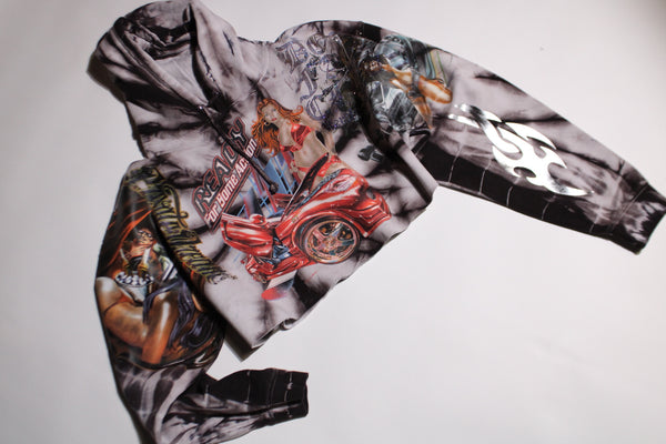 Y2K Hoodie Crop