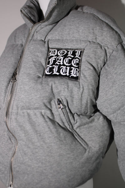 Grey Bomber Jacket