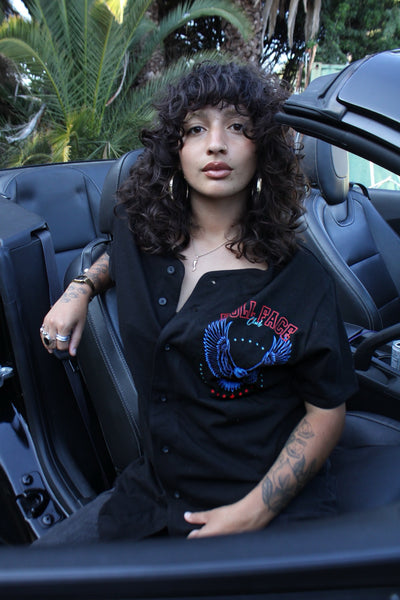 Varsity Vintage Button-Up