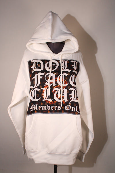 Rosary White Hoodie