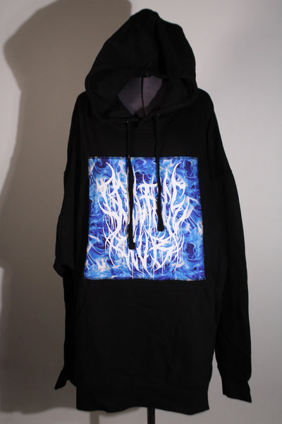 Blue Fire Hoodie