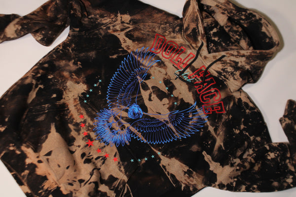 Hand-Tied Hoodie