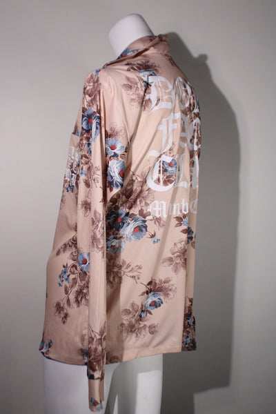 1960s Doll Tan Floral