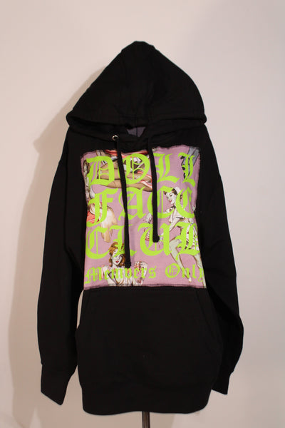 Dead Dolls Neon Green Hoodie