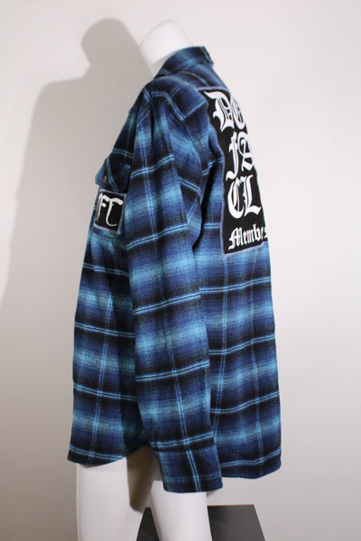Bright Blues Flannel