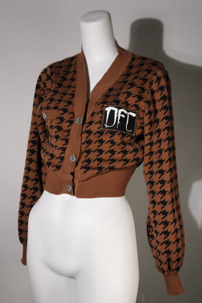 Houndstooth Cardigan