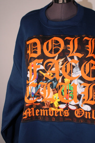 Looney Toons Blue & Orange Crew