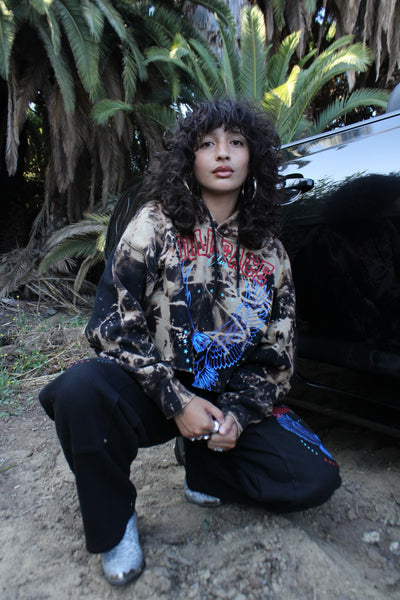 Hand-Tied Hoodie