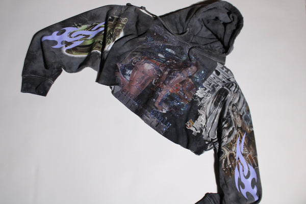 Y2K Hoodie Crop