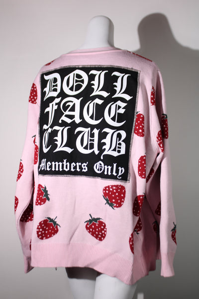 Strawberry Cardi