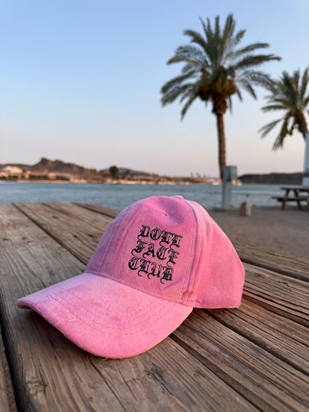 Pink Teddy Towel Hat