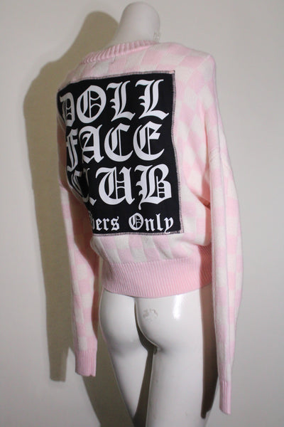 Checkered Cardigan