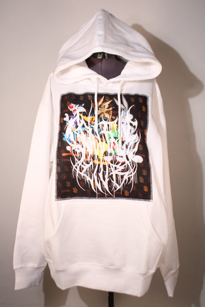 Looney Toons Hoodie White