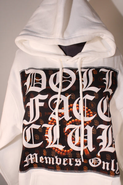 Rosary White Hoodie