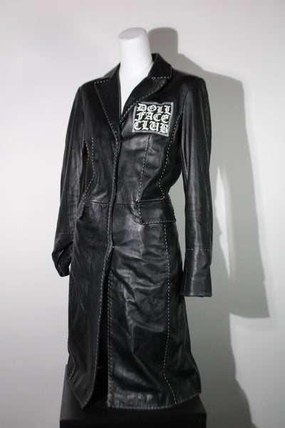 Classic Leather Coat
