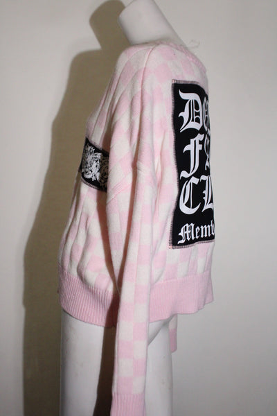 Checkered Cardigan