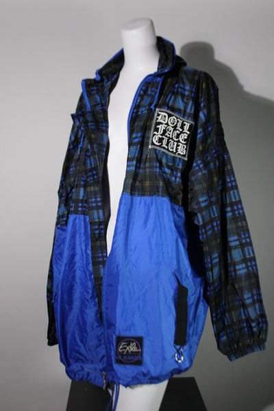 Plaid Windbreaker