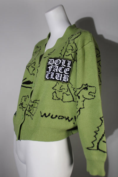 Dinosaur Cardigan
