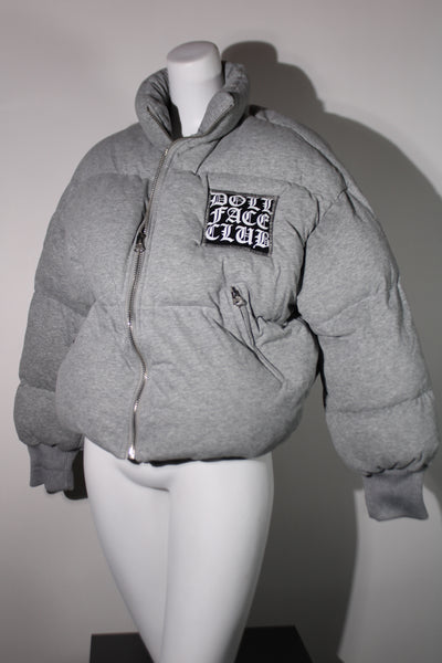Grey Bomber Jacket