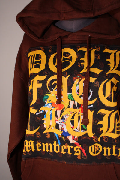 Sailor Moon Hoodie Brown