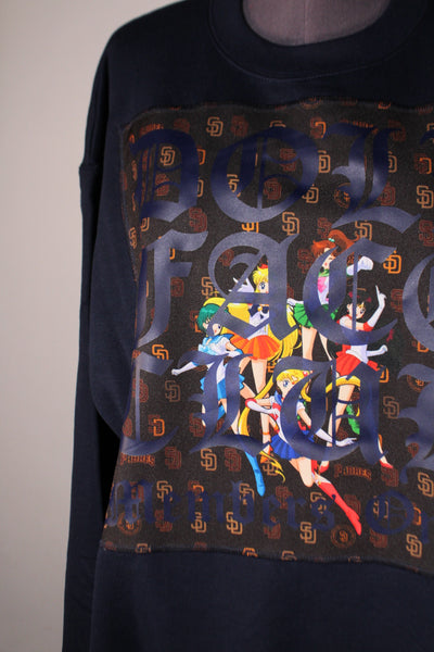 Sailor Moon Crew Navy Blue
