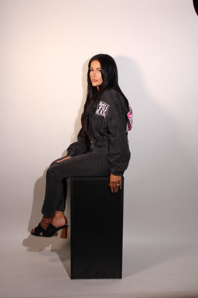 Clowns n’ the Summer Grey Zip Up