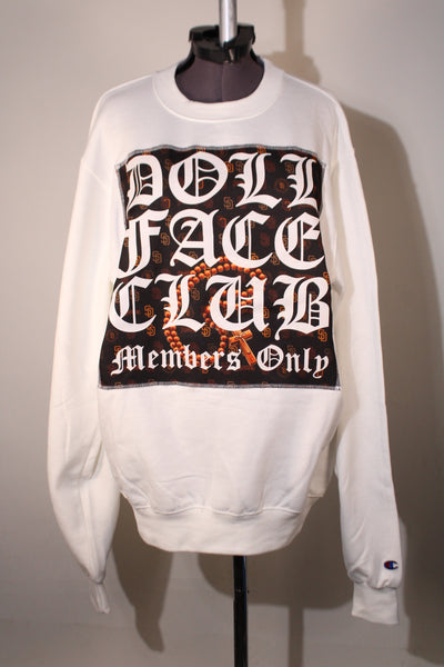 Rosary Crew White
