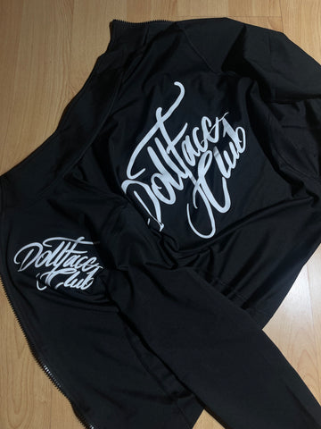 Cursive Work Out Zip Up