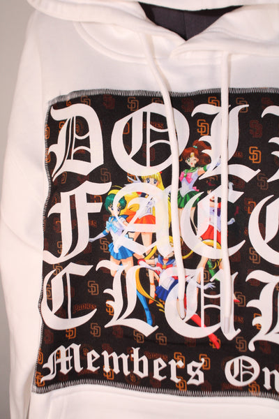 Sailor Moon White Hoodie