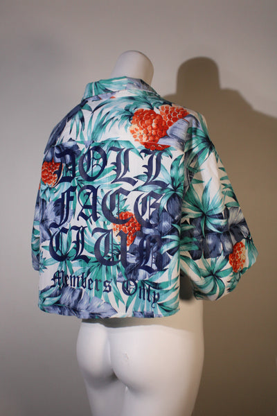Teal Dreams Crop