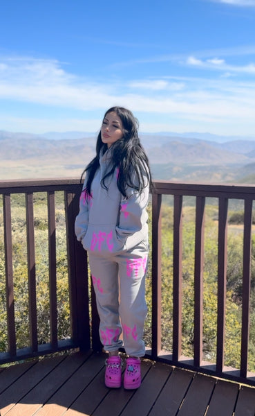 Hot Pink Drip 2 Piece