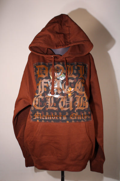 Tom & Jerry Hoodie Brown