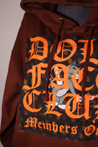 Tom & Jerry Hoodie Brown
