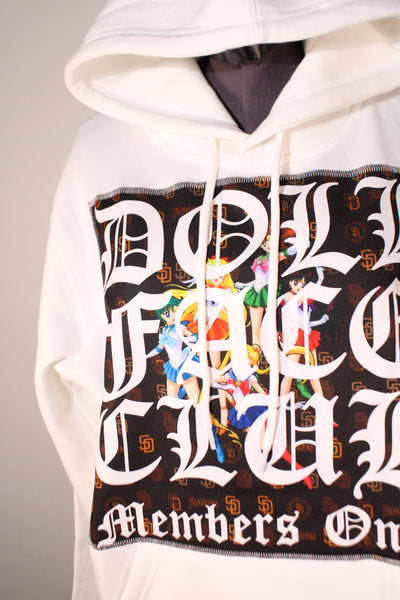 Sailor Moon White Hoodie