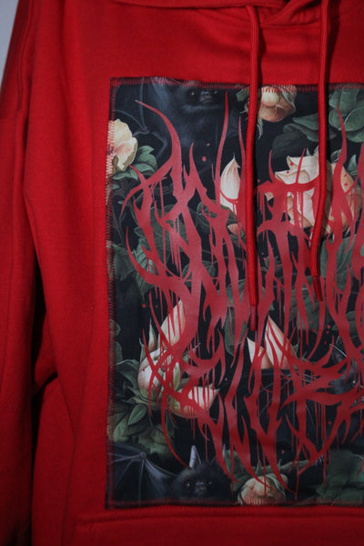 Bats & Roses Red