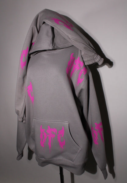 Hot Pink Drip 2 Piece