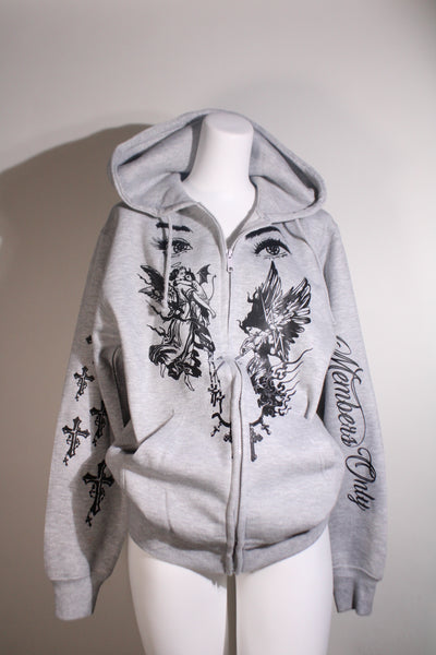 Grey Zip Up