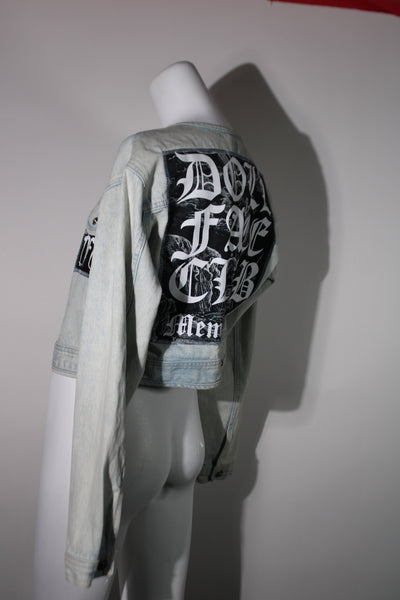 Acid Wash Jean Crop