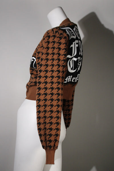 Houndstooth Cardigan