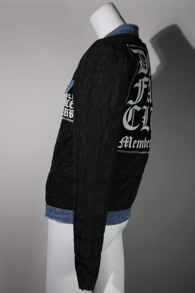 Jean Collared Button Up