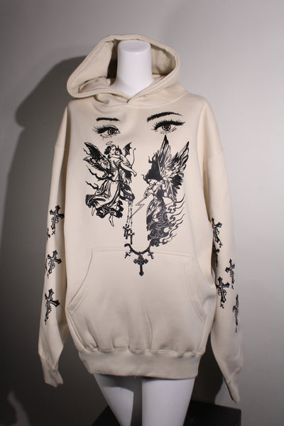 Cream Hoodie