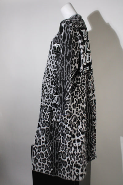 Snow Leopard Cardi
