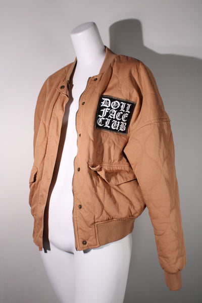Diamond Stitch Bomber