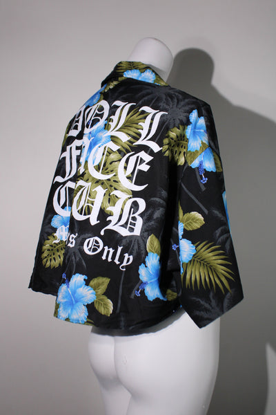 Blue Hibiscus Crop