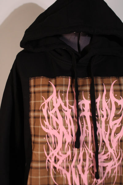Pink Death Metal Plaid
