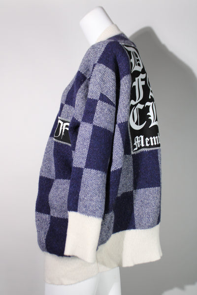 Checkered Cardigan