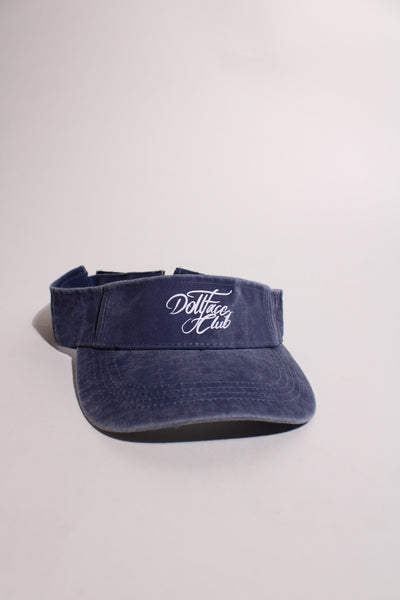 Denim Visor Cursive (Pre-Order)