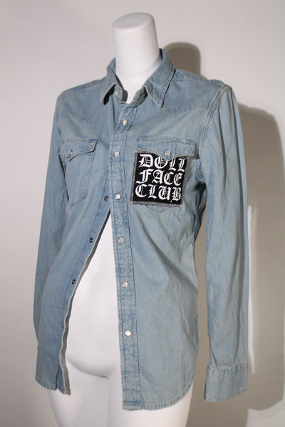 Jean Button Up