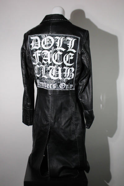 Classic Leather Coat