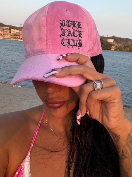 Pink Teddy Towel Hat